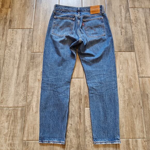 Levi’s Wedgie Jeans Women’s 28 High Rise Straight Leg Medium Wash Denim Y2K - Picture 11 of 12